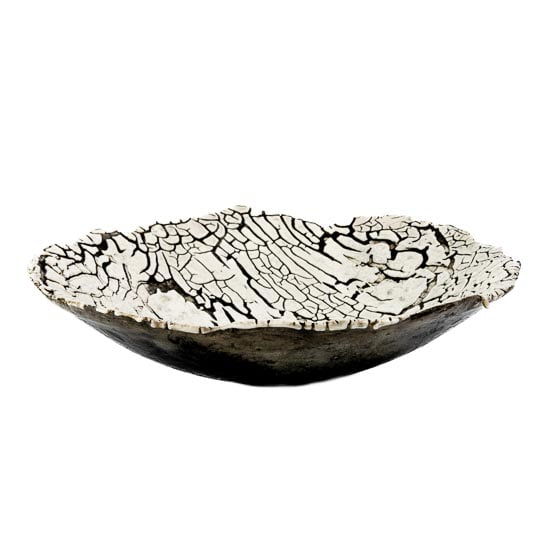 grote schaal krokodillenglazuur schaal_schalen_krokodillen_glazuur__keramiek_keramische_raku_wit_kopen_bijzondere_unieke_handgemaakt_op_maat_