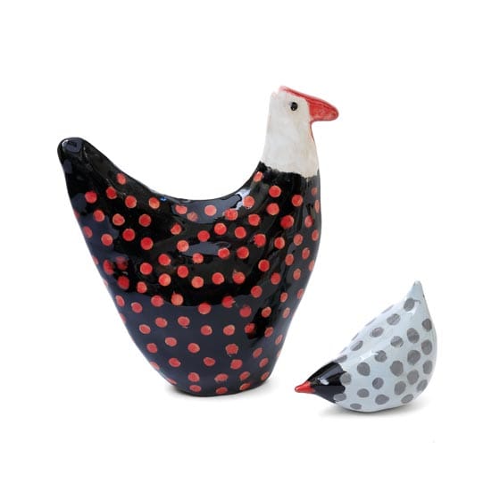 Vogels_kippen_stippen_kippen_handgedecoreerd_uniek_cadeauidee_cadeau_keramiek_uniek_handmade_blij_dezeeltinbeeld